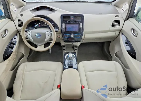 2012 Nissan Leaf Sv from USA, damaged, VIN JN1AZ0CP7CT018956